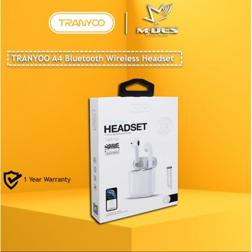 TRANYOO Bluetooth A4 TWS Earphones